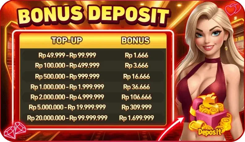 BONUS DEPOSIT